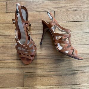 Vintage Fendi Strappy Sandal Heels | Size 39